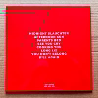 Image 6 of BRAINBOMBS 'Die' Red Vinyl LP