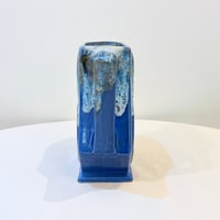 Image 8 of Grand Pichet ALPHO Art Déco avec anses en céramique bleu  FAT LAVA 