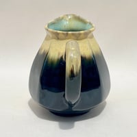 Image 5 of Petit pichet ALPHO en grès flammé vintage 1930 1940 cruche à eau