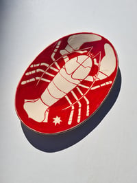 LE HOMARD | petite assiette ovale