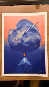 Image 1 of Through the Clouds, I Rise { A3 size }