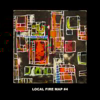Image 4 of Local Fire Maps - Multi-listing - Original paintings on mounted wooden panels. By Alan C. Martin