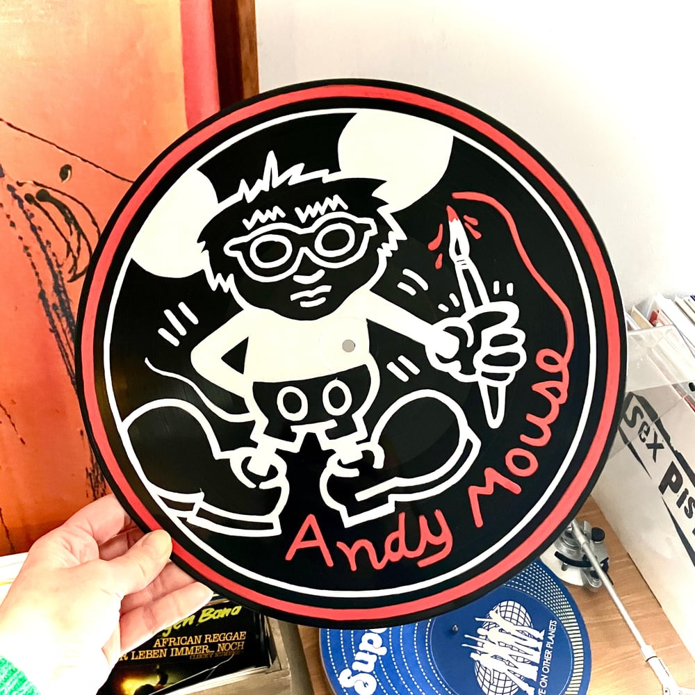 Image of Vinyle "Andy Mouse" by Keith Haring
