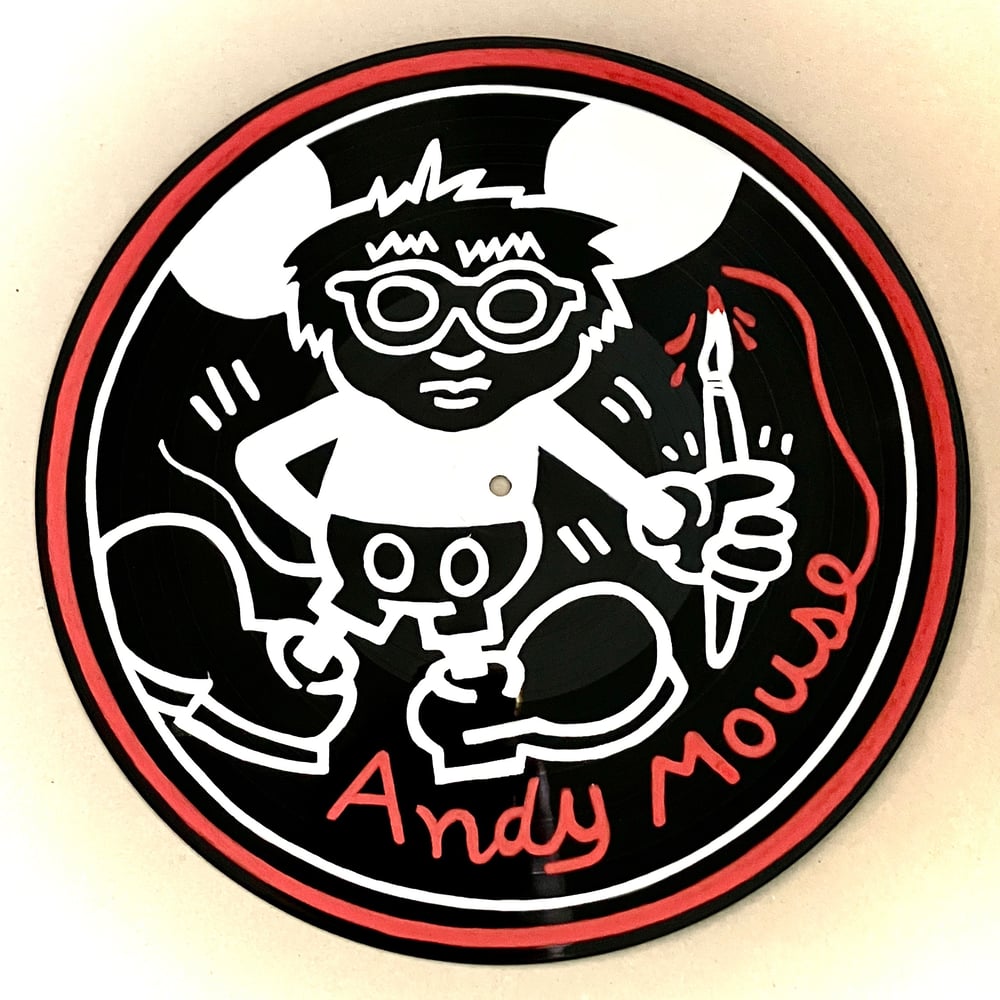 Image of Vinyle "Andy Mouse" by Keith Haring