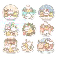 Image 1 of Jolly Yuletide Christmas Sticker Pack