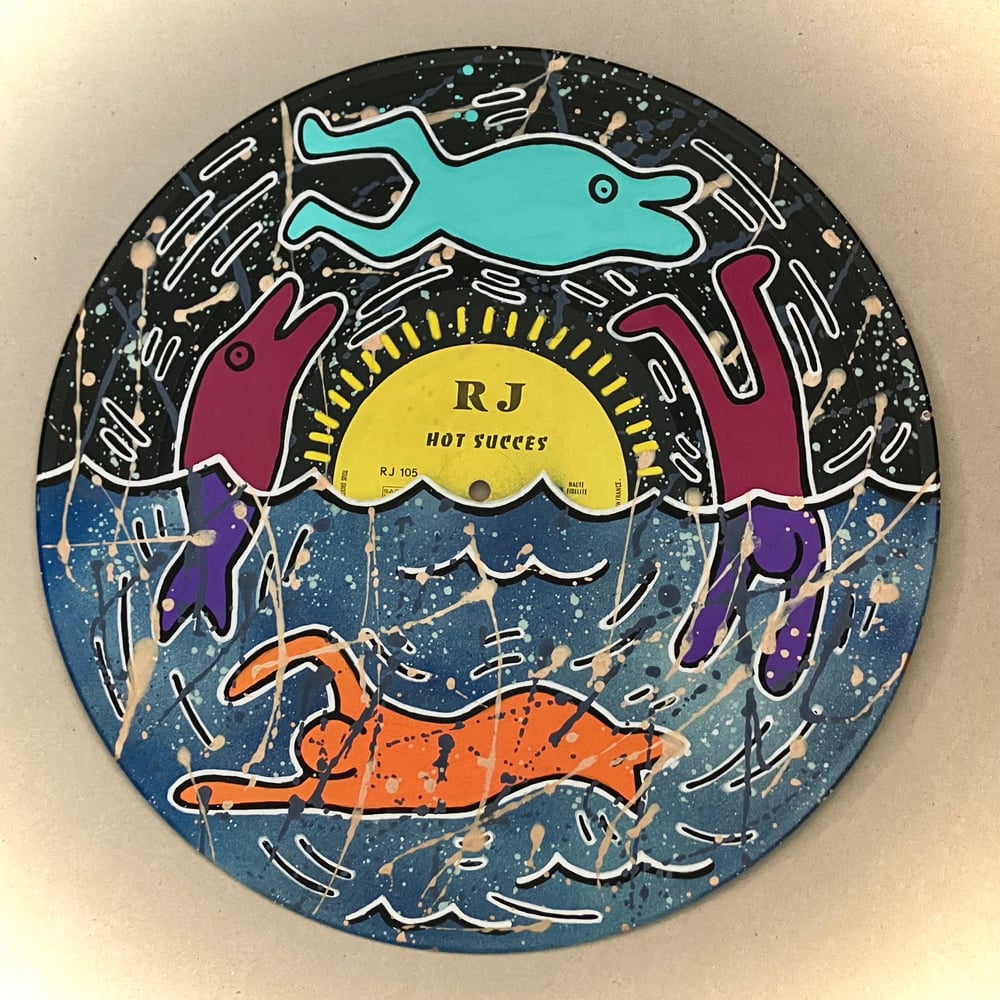 Image of Vinyle "La mer" Keith Haring