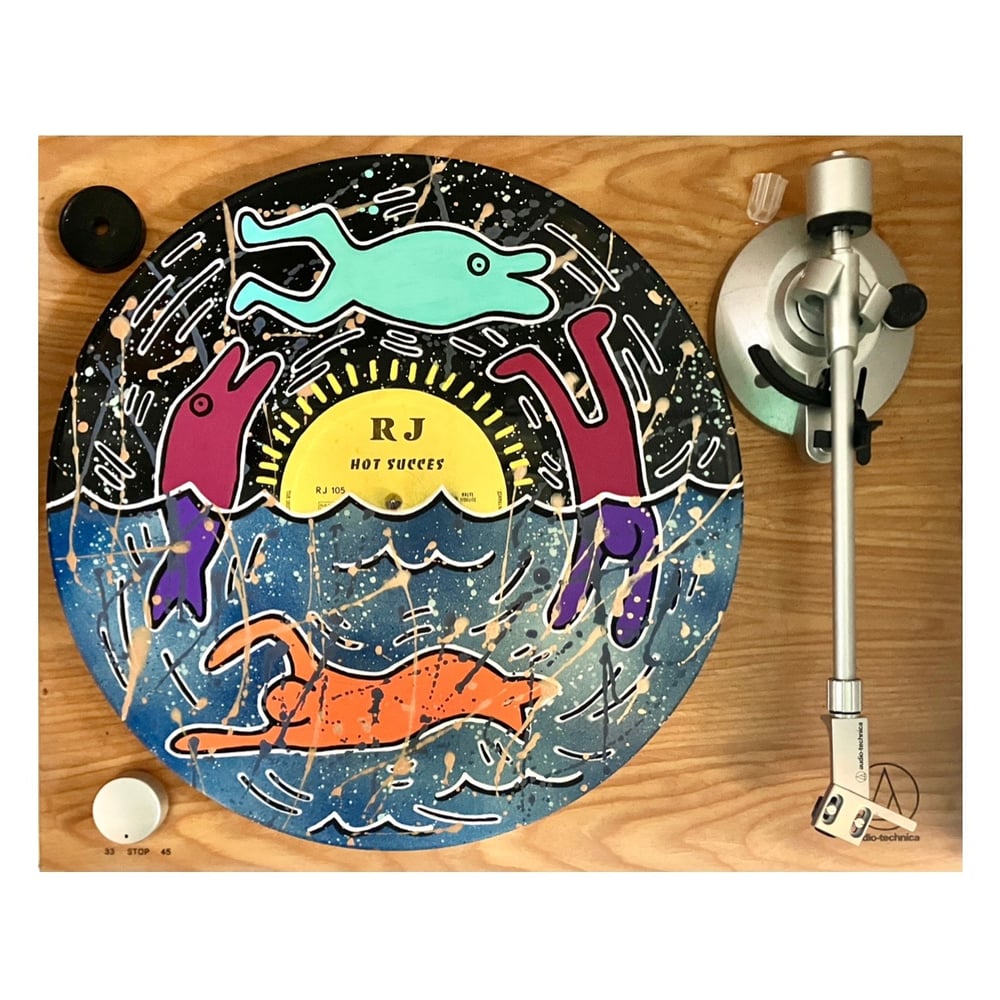 Image of Vinyle "La mer" Keith Haring