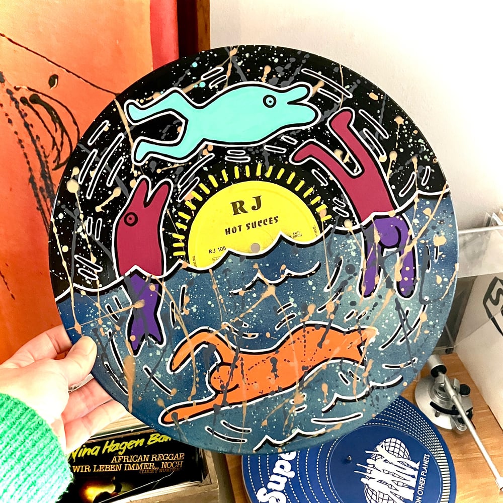 Image of Vinyle "La mer" Keith Haring