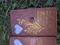 Image 3 of Star/Heart Leather Mustard Seed Journal