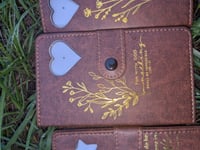 Image 4 of Star/Heart Leather Mustard Seed Journal