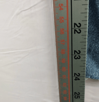 Image 5 of New Time and Tru High Rise Denim Straight Crop Jeans Size 8 Women Casual