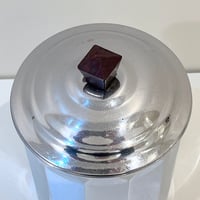 Image 3 of Pot à épices en chrome et bakélite Chicorée – Années 1930 – Boîte Art déco