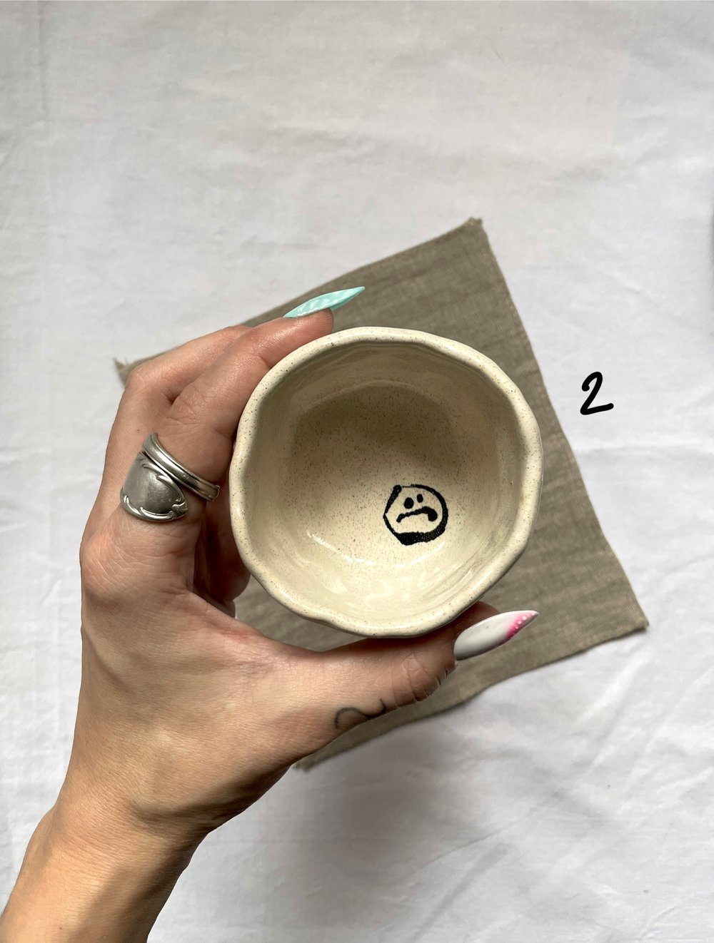 Image of Gardening smiley mug