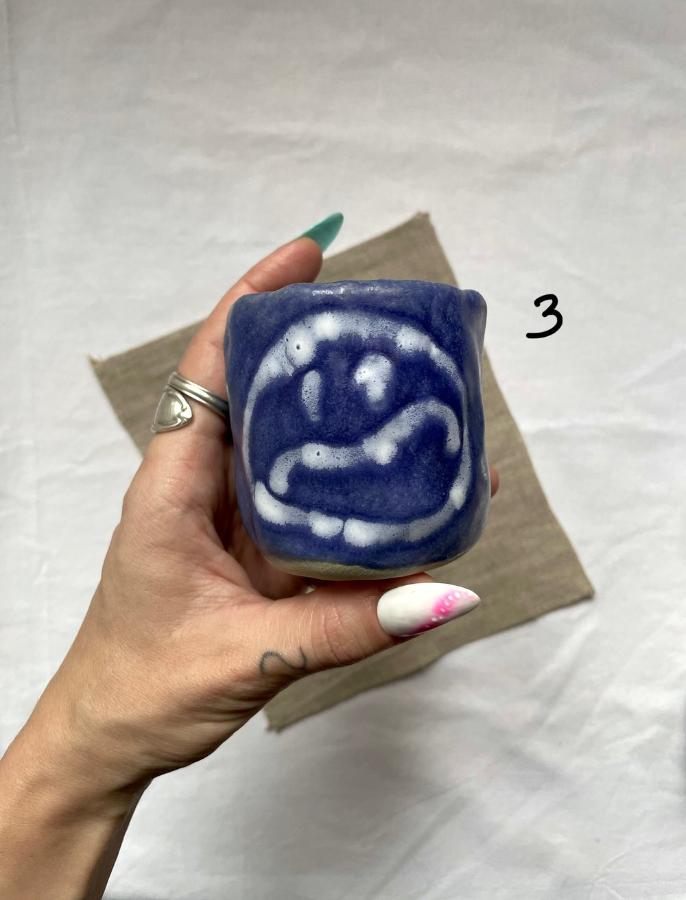 Image of Gardening smiley mug