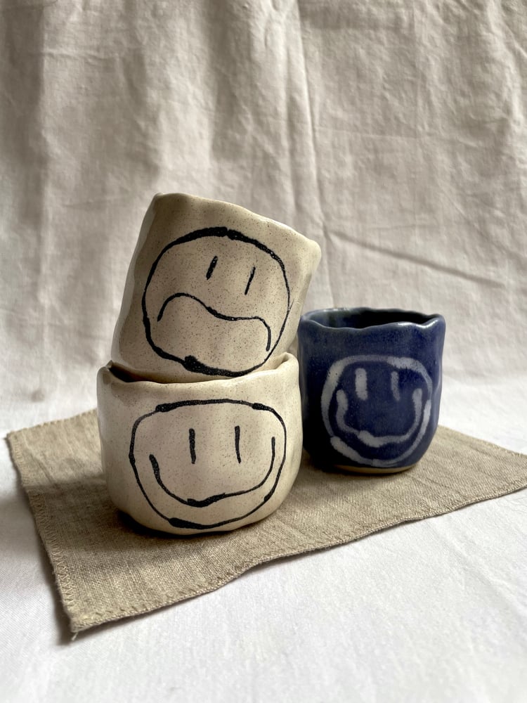 Image of Gardening smiley mug