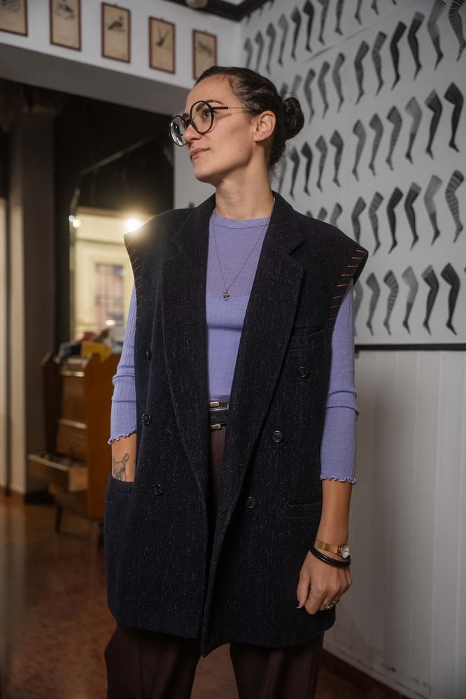 Image of Gilet Vale Doppiopetto