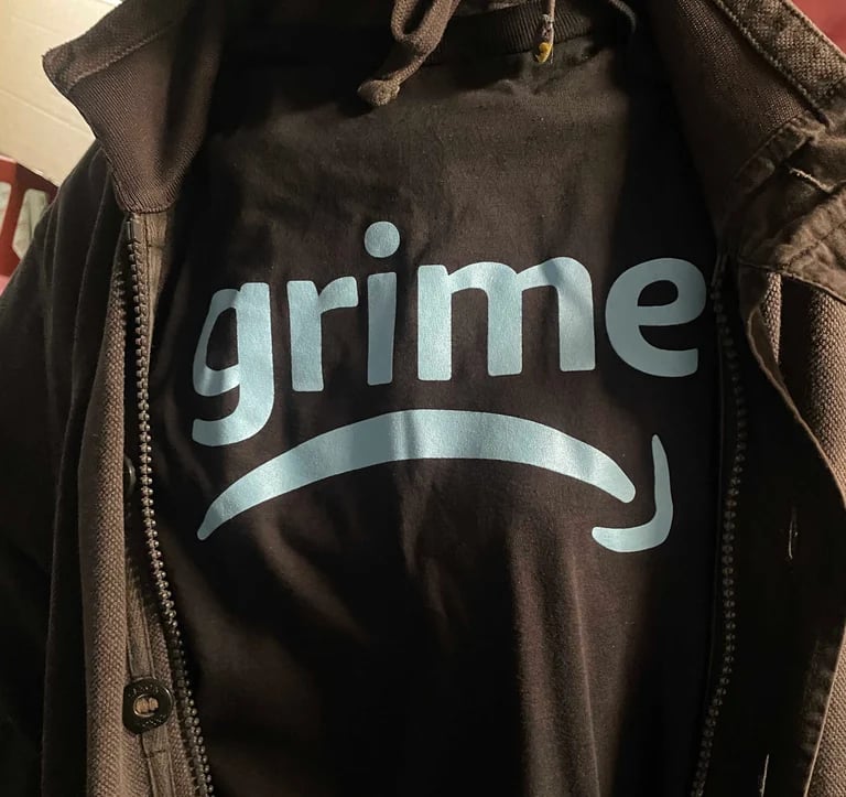 Medium GRIME  T shirt 