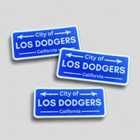 Image 2 of City Of Los Dodgers stickers