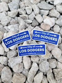 Image 1 of City Of Los Dodgers stickers