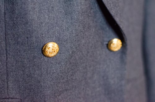 Image of Vintage Charcoal Lord & Taylor Double Breasted Blazer