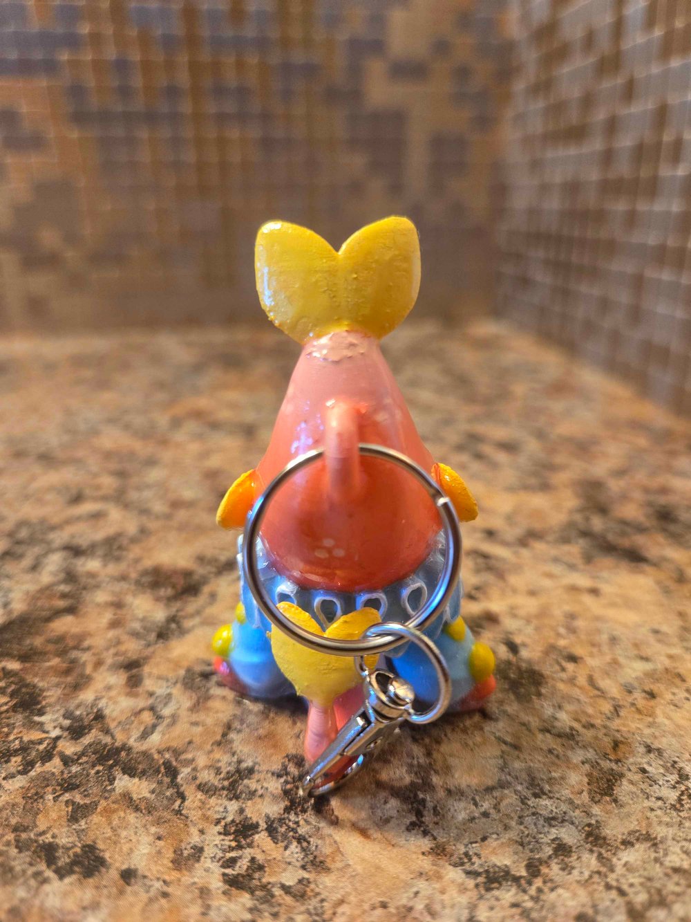 Image of Silly fish clown keychain!