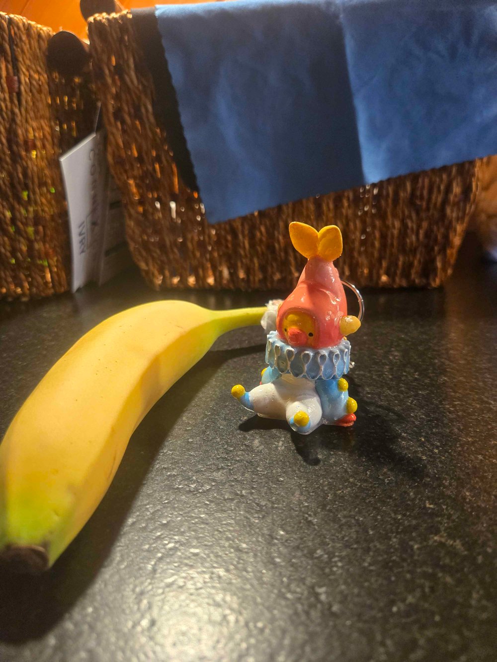 Image of Silly fish clown keychain!