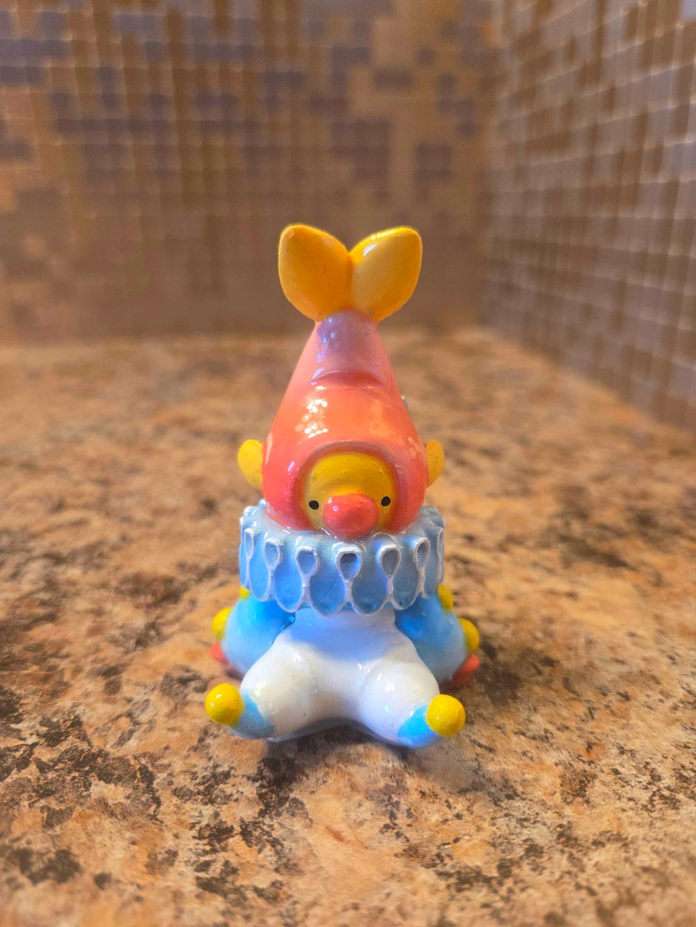 Image of Silly fish clown keychain!
