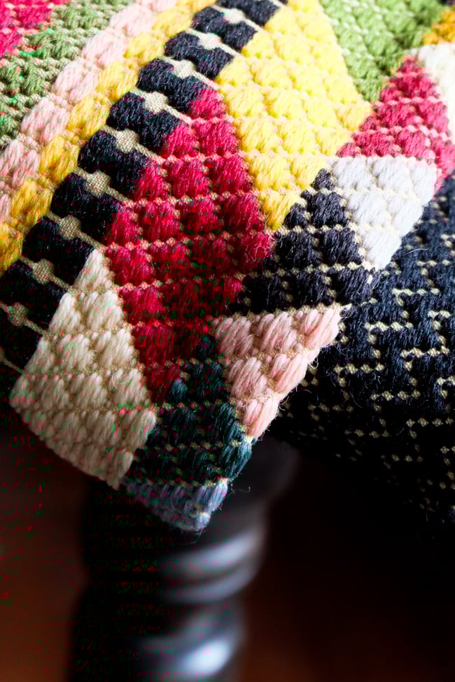 Large Swedish Vintage Wall Hanging