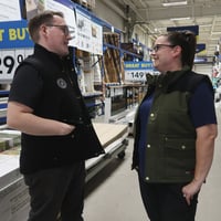 Image 5 of WV08 Duck Woodsman Vest - Black