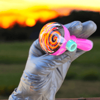 Image 2 of Pink spoon with wig wag