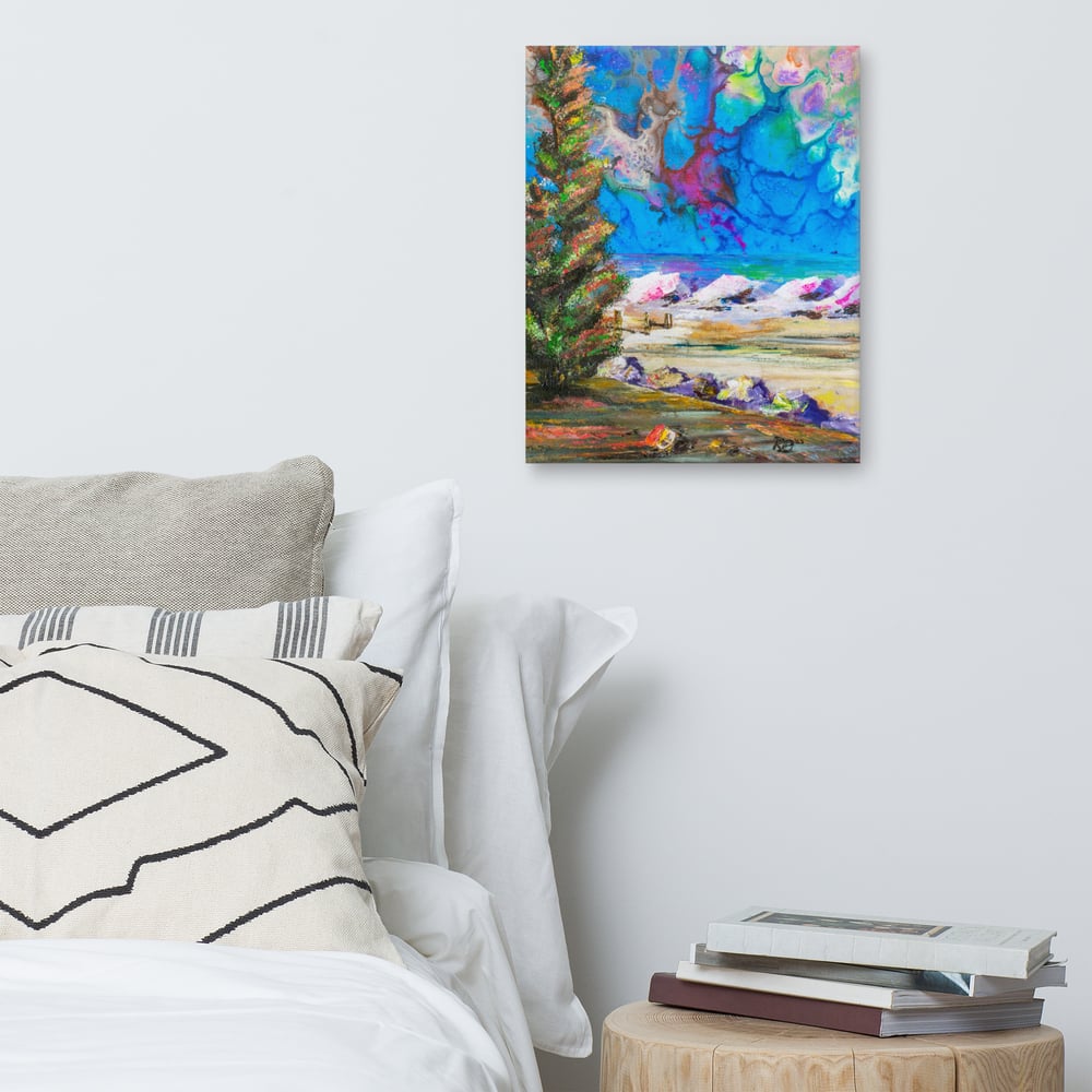 Image of ||| CANVAS PRINT ||| - "Ripping the Seam"