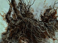 Roots Break Rocks (Quarry trees at Belsay) - Giclee Print