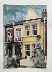 Image 1 of Belonging ..An original mixed media painting on paper