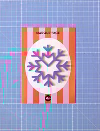 Image 1 of Marque-page Flocon