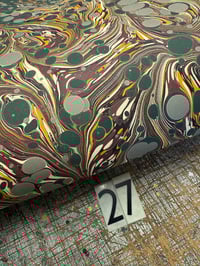 Image 4 of Marbled Paper Assorted Listing - Sheets 25-28 (to purchase individually) 