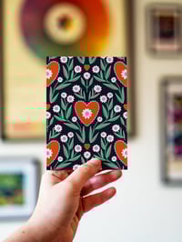 Image 2 of Carte de Voeux COEURS & FLEURS