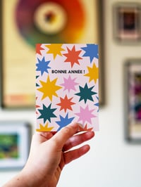 Image 2 of Carte de Voeux BONNE ANNEE - Etoiles