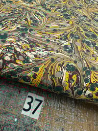Image 2 of Marbled Paper Assorted Listing -  Sheets 37-40 (to purchase individually)