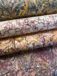 Image 1 of Marbled Paper Assorted Listing -  Sheets 37-40 (to purchase individually)