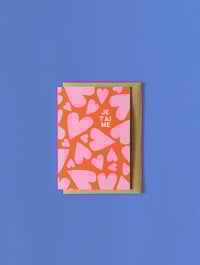 Image 1 of Carte de Voeux "Je t'aime"