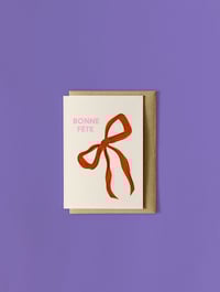 Image 1 of Carte de Voeux "Bonne Fête"