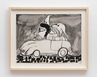 Image 2 of Devin Troy Strother || On The Road Again, Looking For The Green Book (Sketch), 2022