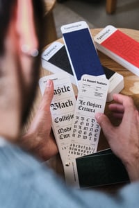 Image 5 of Nuancier Typologie | Vert (fonderies allemandes)