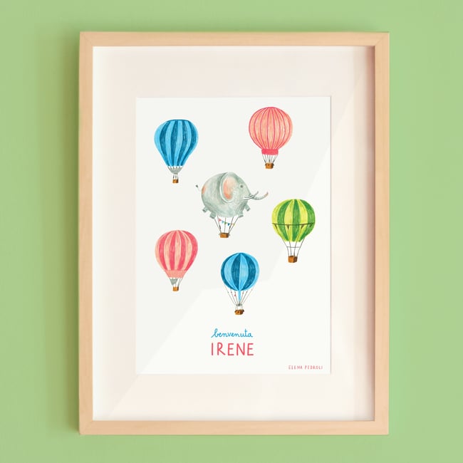 quadro benvenuto neonati