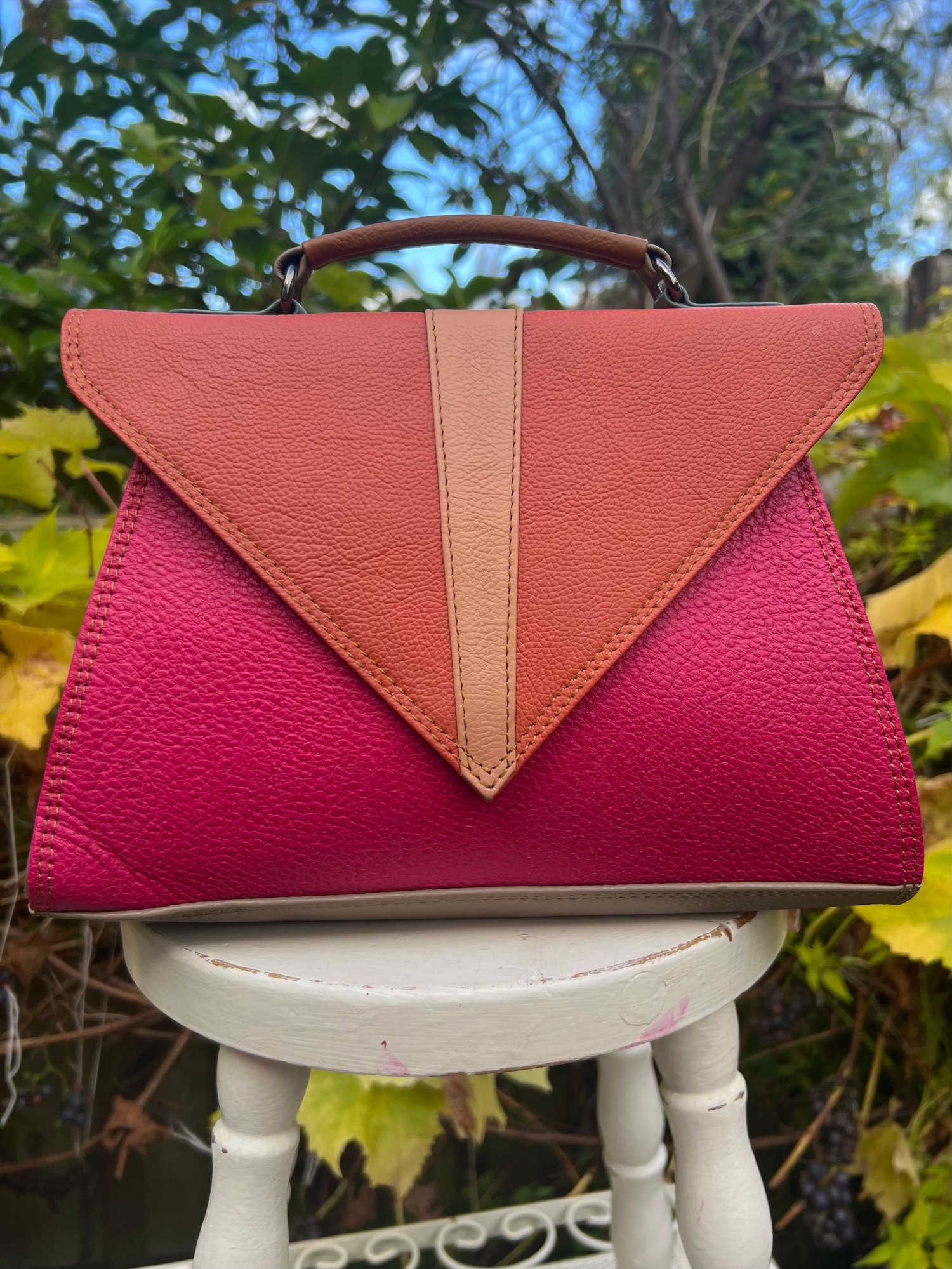 Image of Harlequin Collection - Animal/Recycled Leather #57A