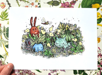 My Favourite Monsters print