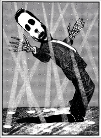 Haunted Dancehall By RUN Wrake A3 limited edition Screen Print