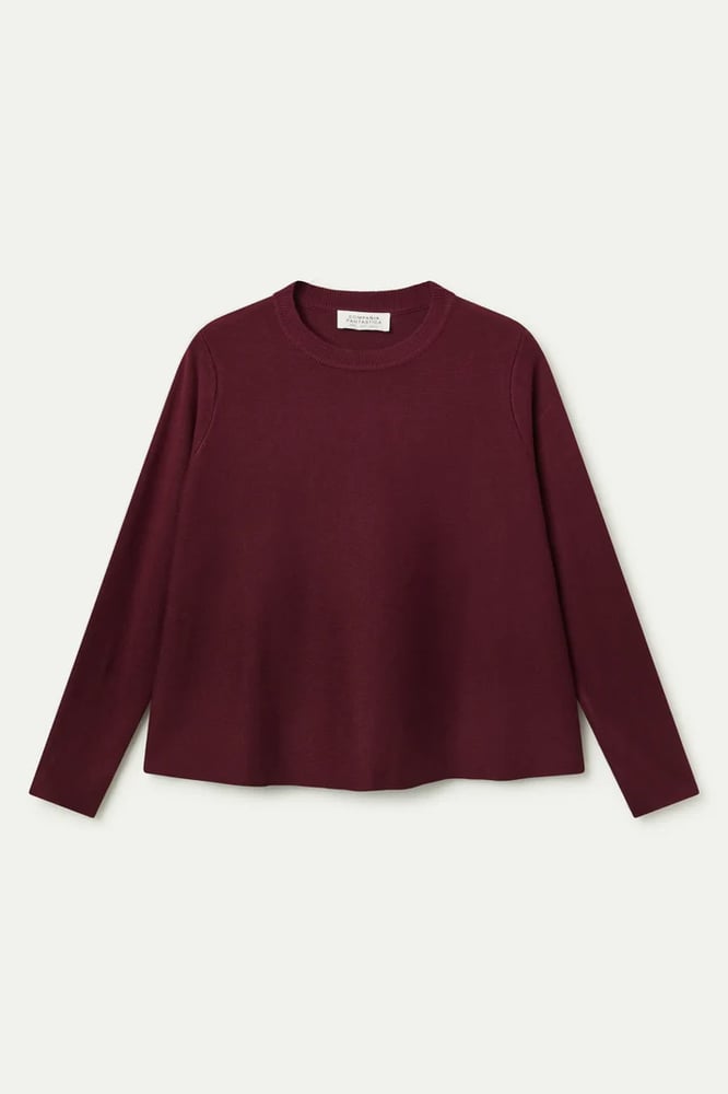 Image of Jersey evasé granate de Compañía Fantástica.