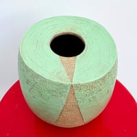 Image 3 of Art Deco Inspired Flat Top Vase