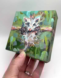 Image 2 of Olive – baby opossum painting